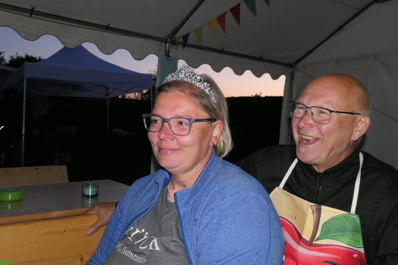 Stimmungsvolles Foto vom Hüttengaudi-Abend